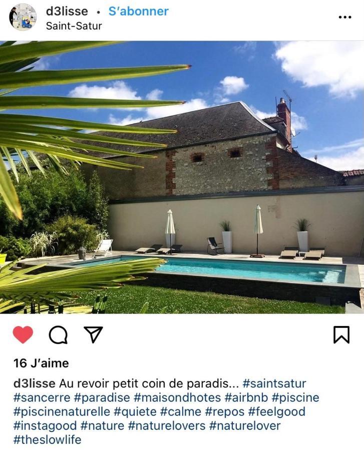 Villa Marlise Chambre Hotes Saint-Satur Exterior foto